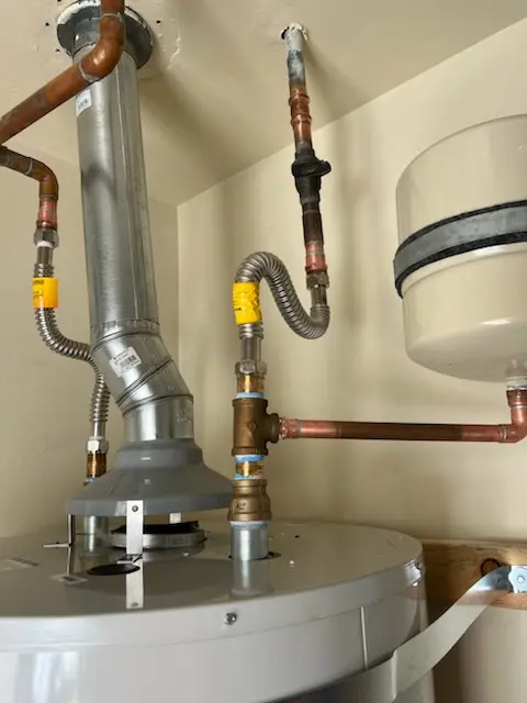 Water heater installation and plumbing repair in Kentfield